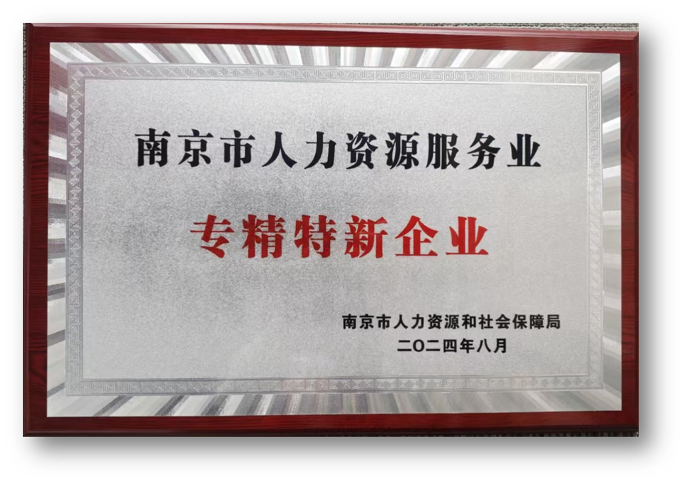 三项大奖！ag尊龙链接集团南京公司获评南京市人力资源服务骨干企业、专精特新企业双标杆